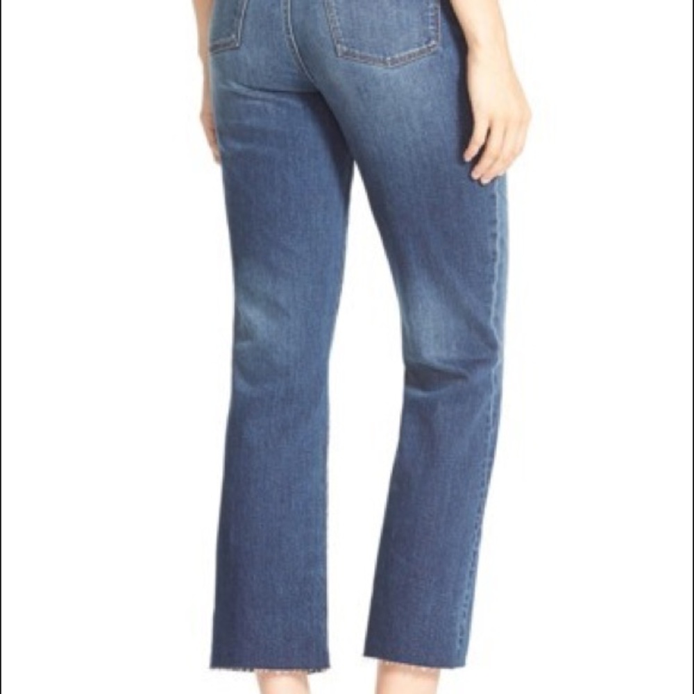 Madewell Flea Market Flare High Rise Cropped Jeans
